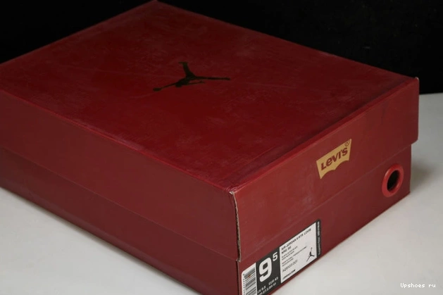 Black Levis  - Air 4 NRG AO2571-001 Jordan Retro Levis Denim 0825